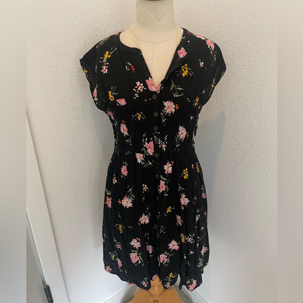 Free People Greatest Day Smocked Minidress